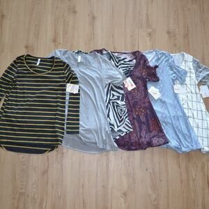 NWT Lularoe Bundle 6 Shirts Size Small